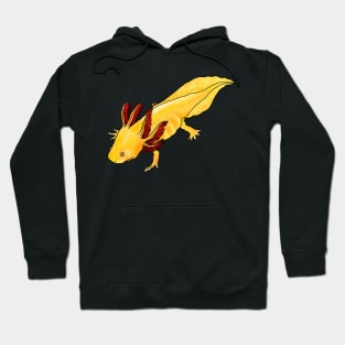 Gold Albino Axolotl Hoodie